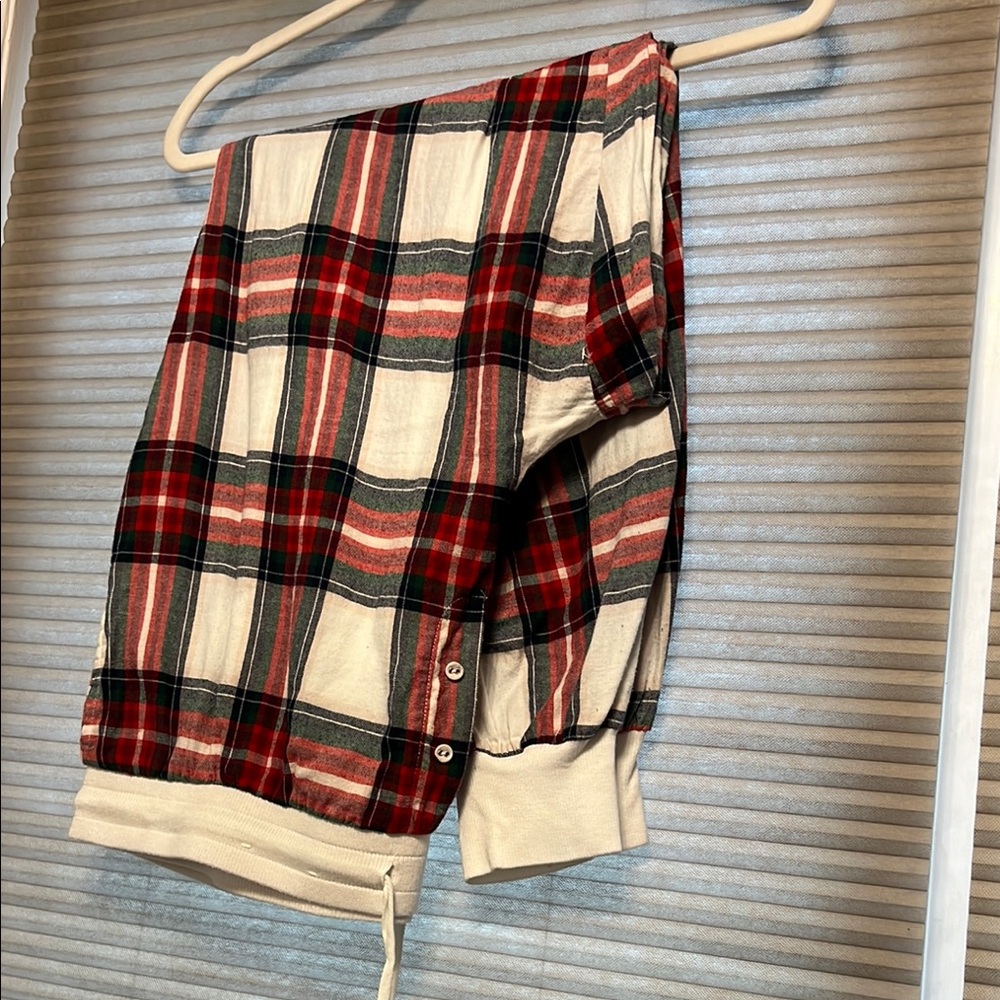 Tartan Plaid Jogger Pajamas